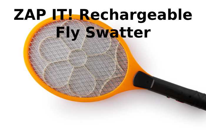 ZAP IT! Rechargeable Fly Swatter