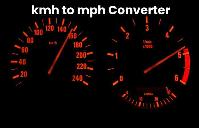 kmh to mph Converter