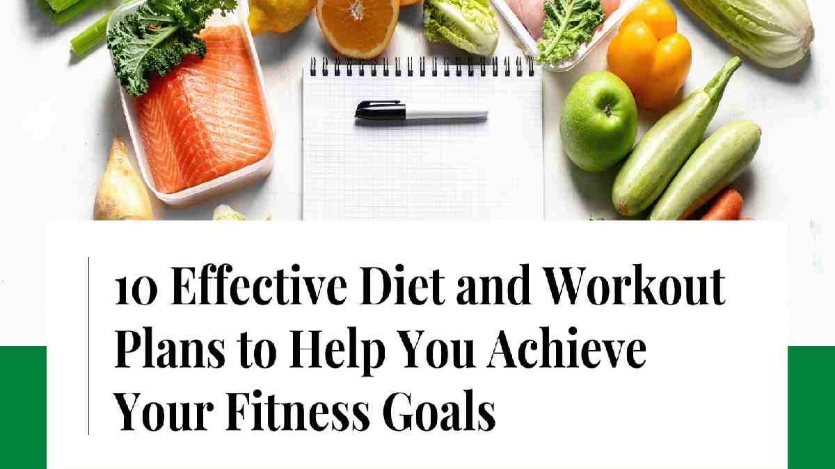 Specific Exercise Goals for your Diet
