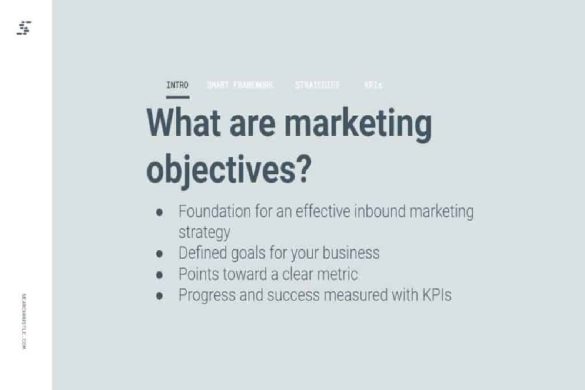 What are the Marketing Objectives_