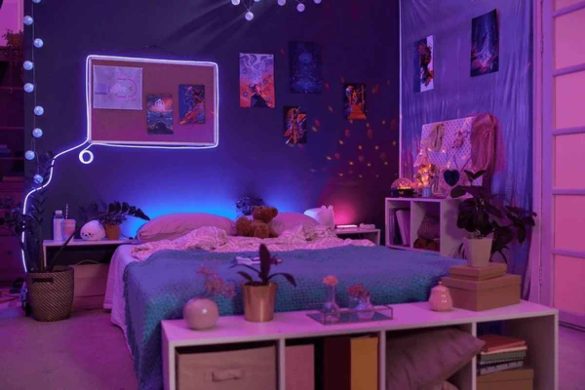 Aesthetic Led Bedroom